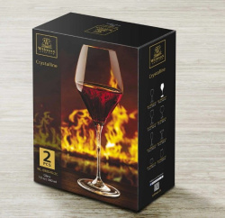 Бокал для вина Wilmax Diva 560 мл (2 шт, фирменная упаковка)