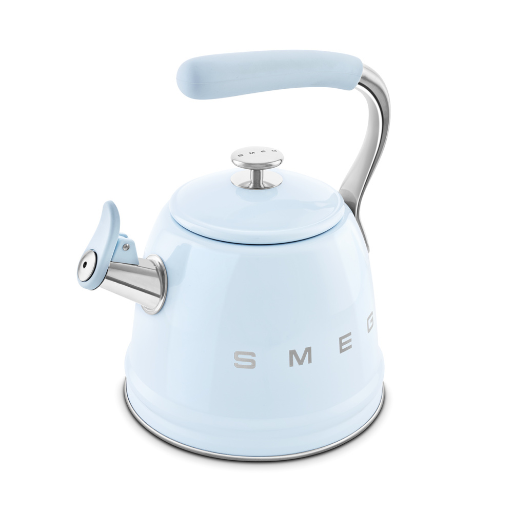 Чайник наплитный SMEG CKLW2001PB со свистком – фото 4 в каталоге Краснодара